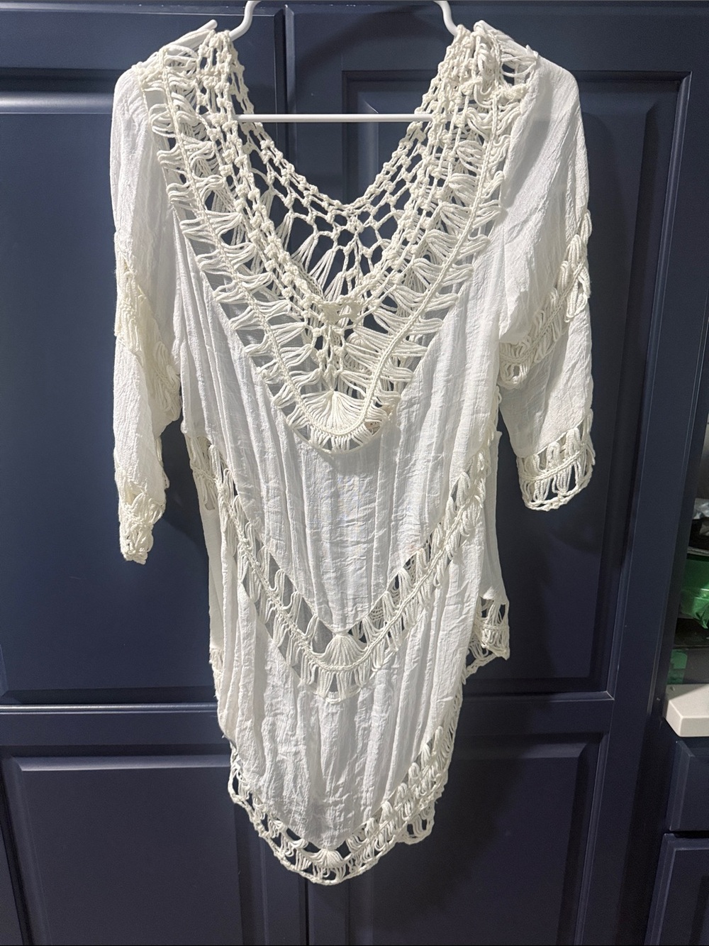 A'Reve white coverup S/m